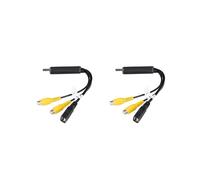 2X per il Sistema Android Interfaccia USB per Adattatore Uscita Video RCA Autoradio Lettore Multimediale Uscita Video AV Collegare