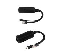 2X per Raspberry Pi 4B Splitter Poe 10/100/1000Mbps 5V 3A Tipo C Poe Splitter per Raspberry Pi 4B