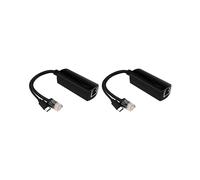 2X per Raspberry Pi 5 Splitter PoE 5V 4A 10/100/1000Mbps IEEE802.3af/At Tipo C PoE Splitter per Raspberry Pi 5B