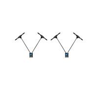2X per Ricevitore GEPRC ELRS DUAL 2.4Ghz Diversity RX 25-1000Hz TCXO Integrato con Doppia Antenna per Drone FPV RC