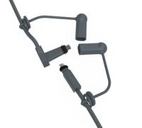 2X per Tappi Terminali per Cavi Starlink Kit di Montaggio Starlink Grommet Coperture Protettive In Silicone Antipolvere per Connettori per Cavi