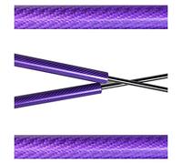 2x Per Toyota Per Supra A80 1993-2002 Anteriore Cappuccio Cofano Modificare Ammortizzatori A Gas Fibra Carbonio Ascensore Supporto Ammortizzatore Portellone Supporto(Purple carbon fiber)