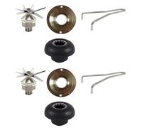 2X per TWK TM 767800 TWK 767800 Lame Coltelli Ghiaccio per Barattolo 2L6514 [EEK: A]