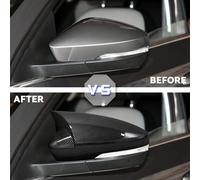 2X Per VW T-ROC Skoda Octavia Mk3 2014-2019 Adesivo Calotta Specchio Retrovisore