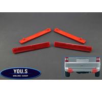 2X Per VW TRANSPORTER T5 Riflettore Paraurti Luce Riflettente L & R