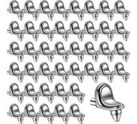 2X(Perni per Mensola Pioli di Supporto per Mensola Staffe 50 Pezzi 5 mm Cli3876