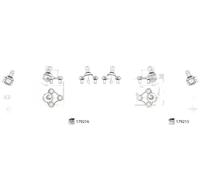 2x Perno braccio oscillante FEBI BILSTEIN Davanti S+D per HYUNDAI, KIA OPTIMA,