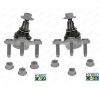 2x Perno braccio oscillante MOOG Davanti S+D per AUDI, CUPRA, SEAT, SKODA, VW