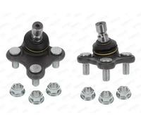 2x Perno braccio oscillante MOOG Sotto S+D per HYUNDAI, KIA OPTIMA, OPTIMA IV,
