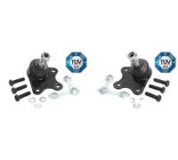 2x Perno braccio oscillante OPTIMAL Sotto S+D per AUDI, SEAT, SKODA, VW A2, 1