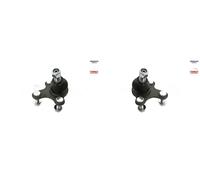 2x Perno braccio oscillante SIDEM Sotto S+D per AUDI, SEAT, SKODA, VW A1, A1