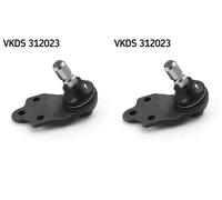 2x Perno braccio oscillante SKF Davanti S+D per ALFA ROMEO GIULIETTA, GIULIETTA