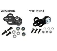 2x Perno braccio oscillante SKF Davanti S+D per AUDI 80 B4, COUPE B3