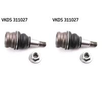 2x Perno braccio oscillante SKF Davanti S+D per AUDI, PORSCHE A4 B8, A5 B8, A5