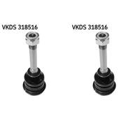2x Perno braccio oscillante SKF Davanti S+D per BMW 3 E36, Z3 E36