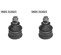 2x Perno braccio oscillante SKF Davanti S+D per CITROËN, PEUGEOT 106 I, 106 II,