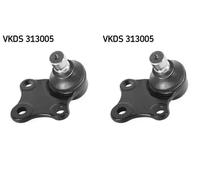 2x Perno braccio oscillante SKF Davanti S+D per CITROËN, PEUGEOT BERLINGO, /