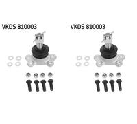 2x Perno braccio oscillante SKF Davanti S+D per DAEWOO, SSANGYONG KORAND II,