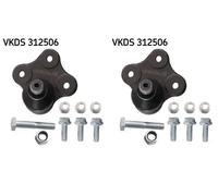 2x Perno braccio oscillante SKF Davanti S+D per FIAT, OPEL COMBO, COMBO