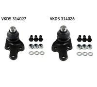 2x Perno braccio oscillante SKF Davanti S+D per FORD KUGA