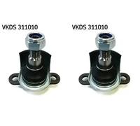 2x Perno braccio oscillante SKF Davanti S+D per FORD, SEAT, VW ALHAMBRA, I