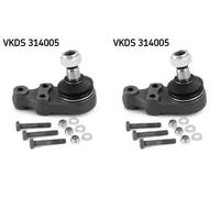 2x Perno braccio oscillante SKF Davanti S+D per FORD TRANSIT, TRANSIT IV