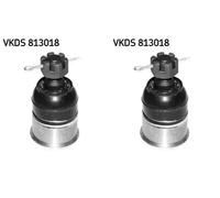 2x Perno braccio oscillante SKF Davanti S+D per HONDA PRELUDE V