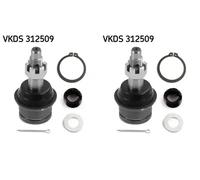 2x Perno braccio oscillante SKF Davanti S+D per JEEP GRAND CHEROKEE II, III
