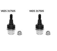 2x Perno braccio oscillante SKF Davanti S+D per LAND ROVER DISCOVERY III,
