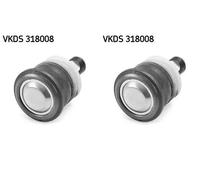 2x Perno braccio oscillante SKF Davanti S+D per MERCEDES-BENZ 124 C124, 124 124