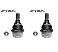 2x Perno braccio oscillante SKF Davanti S+D per MERCEDES-BENZ CLS (C219), E