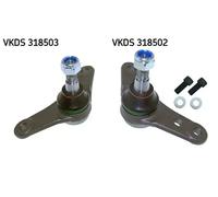 2x Perno braccio oscillante SKF Davanti S+D per MINI CABRIO R52 I, MINI I