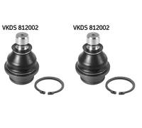 2x Perno braccio oscillante SKF Davanti S+D per NISSAN NAVARA NP300 (D40),