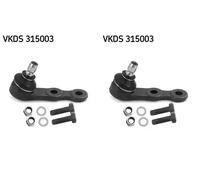 2x Perno braccio oscillante SKF Davanti S+D per OPEL COMBO Furgon/minivan CORSA
