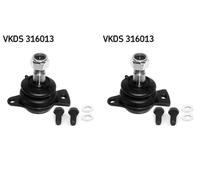 2x Perno braccio oscillante SKF Davanti S+D per OPEL, RENAULT ARENA, TRAFIC