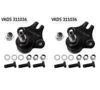 2x Perno braccio oscillante SKF Davanti S+D per SEAT, VW CORRADO, GOLF 3, GOLF
