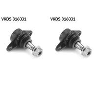 2x Perno braccio oscillante SKF Davanti S+D per VOLVO S60 1, S60 I, XC90 I