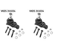 2x Perno braccio oscillante SKF Davanti S+D per VW LT 28-35, LT 40-55, LT I
