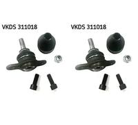 2x Perno braccio oscillante SKF Davanti S+D per VW MULTIVAN T5 (7HM, 7HN, 7HF,