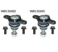 2x Perno braccio oscillante SKF Davanti S+D per VW TRANSPORTER T4 Autobus (70B,