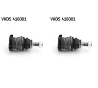 2x Perno braccio oscillante SKF Retro S+D per MERCEDES-BENZ KLASA M (W163)
