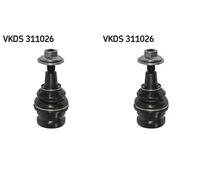 2x Perno braccio oscillante SKF S+D per AUDI A5 I, A4 B8, A7 I, A6 C7, Q5 I