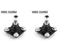 2x Perno braccio oscillante SKF S+D per FIAT, CITROËN, PEUGEOT DUCATO III