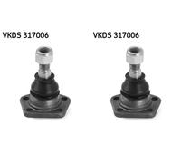 2x Perno braccio oscillante SKF S+D per JAGUAR XJ, XJSC
