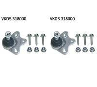 2x Perno braccio oscillante SKF S+D per MERCEDES-BENZ A W168