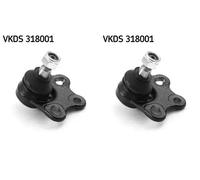 2x Perno braccio oscillante SKF S+D per MERCEDES-BENZ B W245, A W169