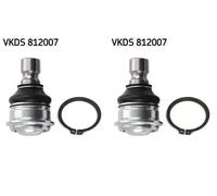 2x Perno braccio oscillante SKF S+D per NISSAN QASHQAI I, X-TRAIL II