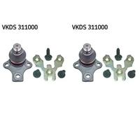 2x Perno braccio oscillante SKF S+D per SEAT, VW CORDOBA I, CADDY II, GOLF III