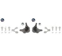 2x Perno braccio oscillante TOPRAN Davanti S+D per AUDI, SEAT, SKODA, VW A3 8L,