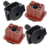 2X PERNO MONTAGGIO SUPERIORE DEL RADIATORE + STAFFA SET 4 PEZZI PER MERCEDES